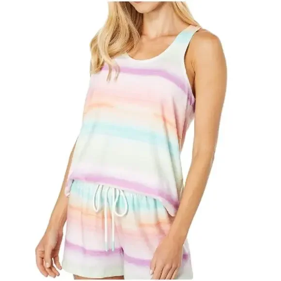 New ~ PJ SALVAGE ~  Stardust Ombre Racerback Tank Top M - Picture 4 of 9